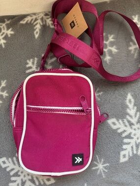 Threadwallets Crossbody Mini Bag in Magenta NWT